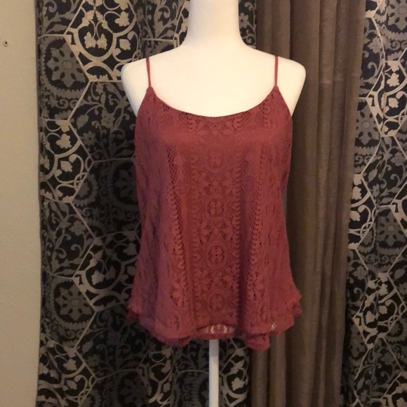 Maurices Tops - Maurices strappy tank with tie in back